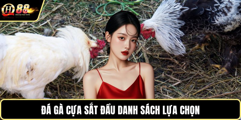 Đá gà cựa sắt đầu danh sách lựa chọn