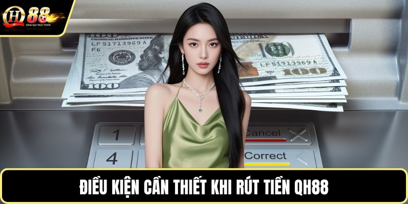 Điều kiện cần thiết khi rút tiền QH88