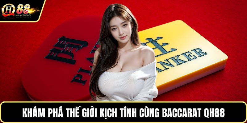 Khám phá thế giới kịch tính cùng Baccarat QH88